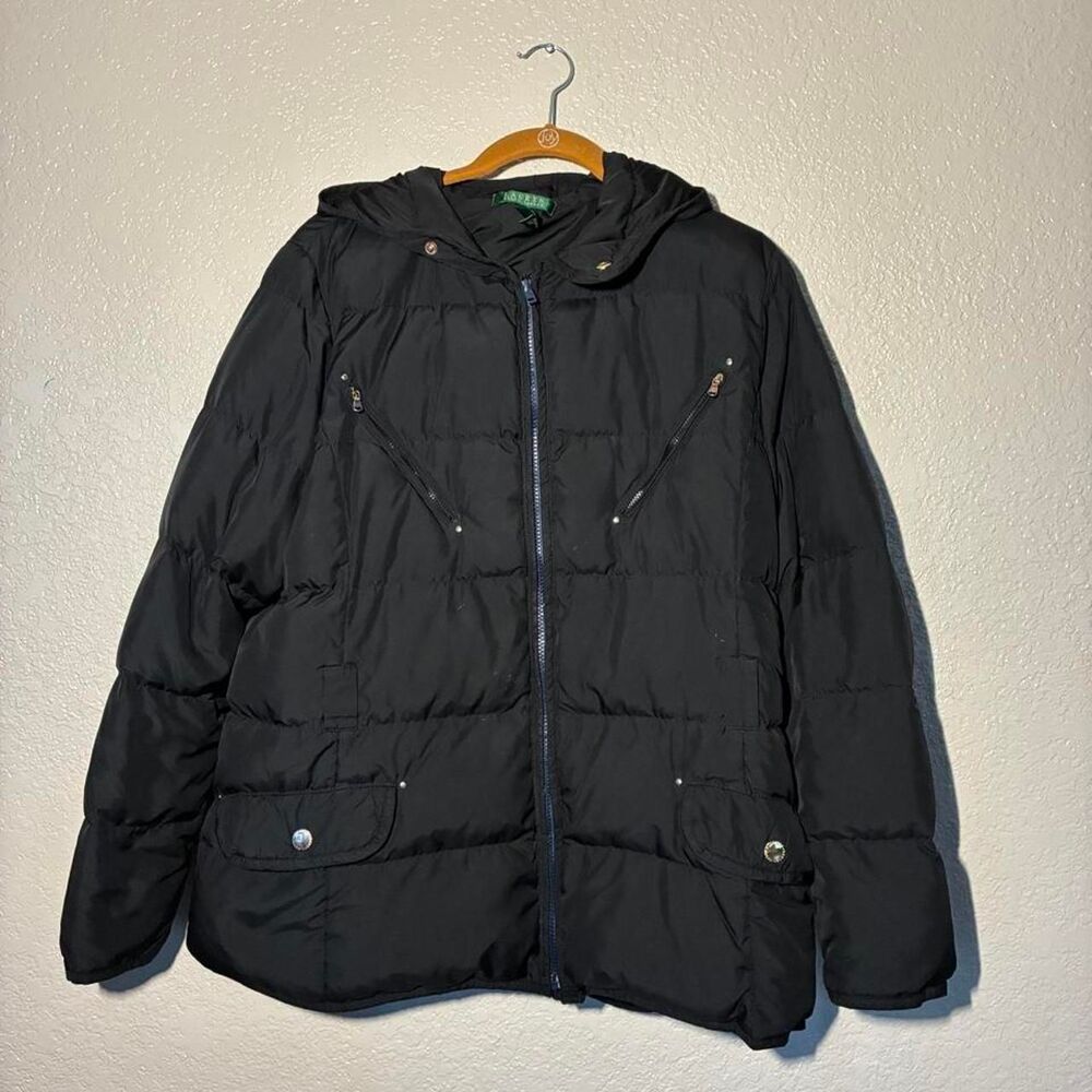 Ralph-lauren Women's Black and Navy Jacket